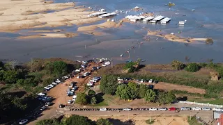 Domingo 5 de junho na Praia das Gaivotas Rio Araguaia VERÃO 2022