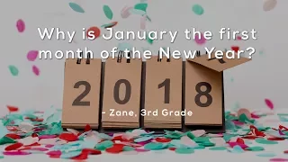 Why is January the first month of the New Year?