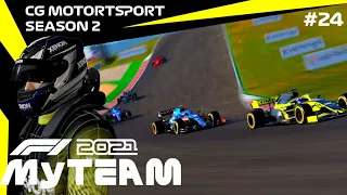 F1 2021 My Team Career Mode #24 A BLUNDER TO A RESULT