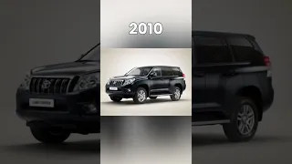 Evolution of Toyota Land Cruiser Prado (1990~2022) #shorts