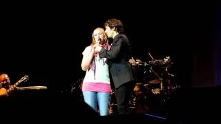 The Prayer duet with a fan - Josh Groban Stockholm 9/23/2011