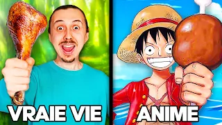 Je teste des recettes d'Anime et de Manga