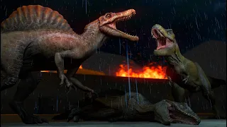 (Gmod/Animation) If Spinosaurus Was In JWD Final Battle/JWD Alternate Ending