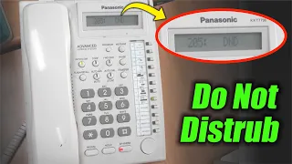 [SOLVED] Cara Memperbaiki Extension Telepon Error "DND" Do Not Distrub di PABX Panasonic