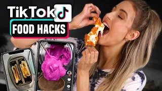 TESTING VIRAL TIK TOK FOOD HACKS... is ANYTHING Worth Making??