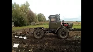 Самодельный трактор мини Т-150 Никиты Самошкина