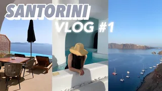 SANTORINI VLOG 2022 (PART ONE)  - STAYING IN BEST LUXURY SUITES?