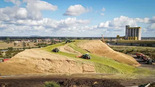 Silo Maismiete Biogasanlage Vahldorf