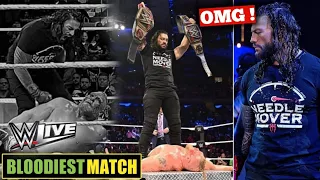 WWE 2022 live events MSG Roman Reings Attack on Brock Lesnar 😱