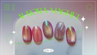 HOW TO / Ethereal Looking Aurora Ice Nails for that Multi-dimensional look  💫 | NAIL 101