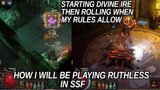 Explaining my league start for ssf ruthless