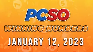 P59M Jackpot Superlotto 6/49, 2D, 3D, 6D, and Lotto 6/42 | January 12, 2023