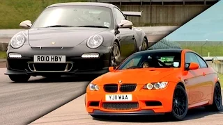 BMW M3 GTS vs Porsche 911 GT3 RS #TBT - Fifth Gear