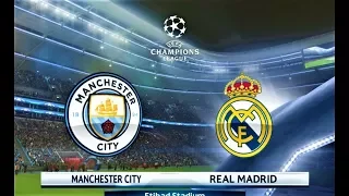 PES 2018 | Manchester City vs Real Madrid | UEFA Champions League | Gameplay PC