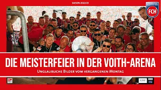 Meisterfeier in der Voith-Arena