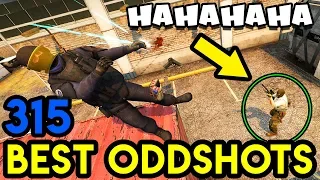 DUMB ROUND *1 IQ* - CS:GO BEST ODDSHOTS #315