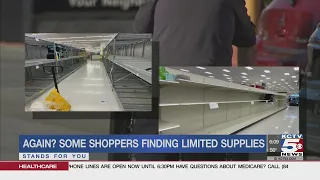 Local stores show signs of stockpiling