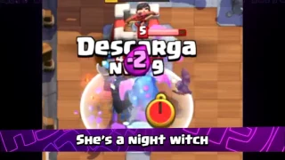 #ClashRoyaleKaraoke Night Witch Song, enjoy it ;)