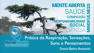 Mindfulness da Respiração, Sensações, Sons e Pensamentos - Prática Guiada com Sonia Beira Antonio