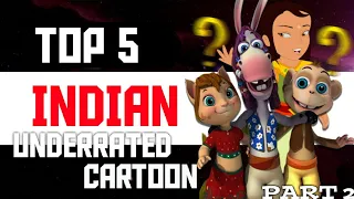 Top 5 Underrated Indian Cartoons 🤔!!|Part 2|@OG-TOX |