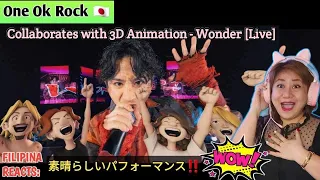 ONE OK ROCK Collaborates with 3D Animation - Wonder // FILIPINA REACTS