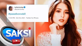 Kylie Padilla, nag-post ng #PassDivorceBill matapos ang post ni Aljur Abrenica | Saksi