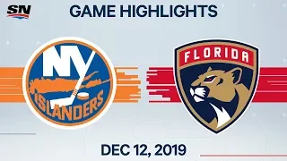 NHL Highlights | Islanders vs Panthers – Dec. 12, 2019