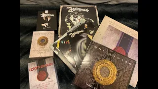 My WHITESNAKE Collection (LP, CD & Super Deluxe Box sets.