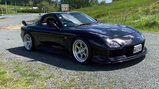 Mazda RX7 FD3s Type RS Acceleration