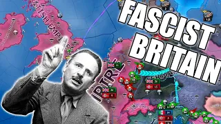 Mister Mosley being mean leading the United Kingdom in Hearts of Iron 4