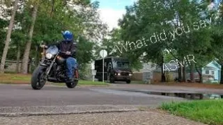Harley Street Rod *ASMR* Vance &  Hines exhaust and tool sounds