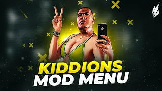 🏆 GTA V KIDDIONS MOD MENU  TUTORIAL + FREE DOWNLOAD 🏆 FREE MONEY, RP AND GUNS  GTA 5 FREE HACK