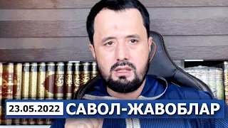 23.05.2022 ЖОНЛИ МУЛОҚОТ (САВОЛ-ЖАВОБЛАР) - DR. АБРОР МУХТОР АЛИЙ