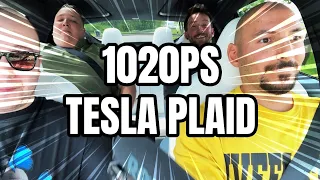 FreyTV | Tesla Plaid | Erster Eindruck | 1020 Ps Elektropower | Dashcam Reaktion