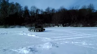 Самодельные вездеходы . Ходовые испытания . День второй .