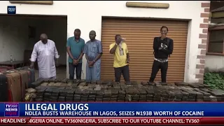 NDLEA busts warehouse in Lagos, seizes ₦193b worth of cocaine