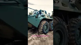 Russian BTR-82AT 8x8 wheeled armoured personnel carrier (APC) #militaryvehicles