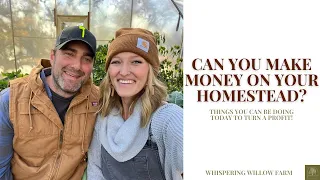 Can you MAKE MONEY ON YOUR HOMESTEAD?