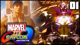 ABOUT TIME! - Marvel VS Capcom Infinite Story Mode Gameplay Playthrough #01