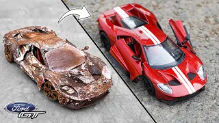 Wrecked Ford GT Model Full Restoration