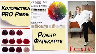 Детальний розбір фарбкарти Life Сolor Plus Farmavita