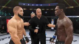 Israel Adesanya vs. Khamzat Chimaev - EA Sports UFC 4