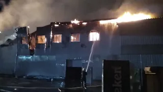 Пожар на ул.  Чаадаева