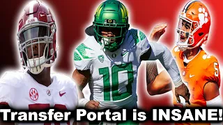 Transfer Portal MADNESS: Former 5-Stars DJU & Justin Flowe in the Portal! Alabama loses ANOTHER!