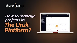 How do we manage projects in the Uruk Platform ?