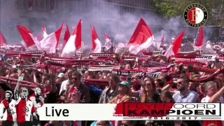 ‘You’ll never walk alone’ galmt over de Coolsingel