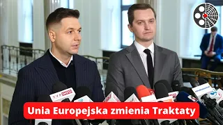 Patryk Jaki: Unia Europejska zmienia Traktaty