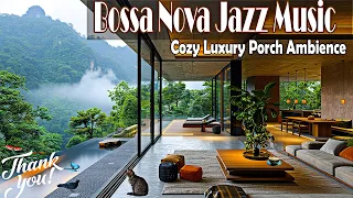 Relaxing Spring with Cozy Luxury Room Ambience, mooth Jazz Music for Relaxation, Jazz Bossa Nova