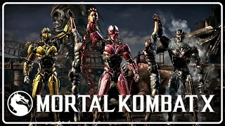 Mortal Kombat XL - Triborg Fatality 1 Fatality 2 X-Ray