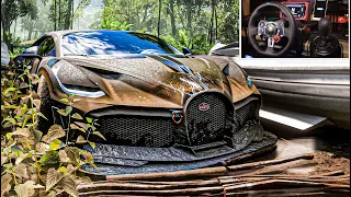 Rebuilding Bugatti Divo  - Forza Horizon 5 | Logitech g29 Gameplay